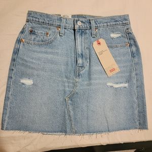 Levi Denim Mini Skirt Size 28 / 6